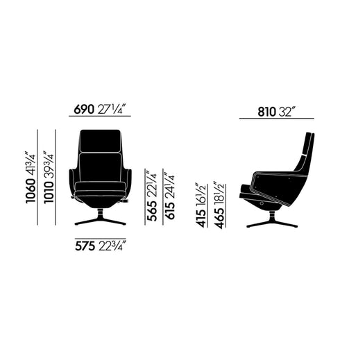 Grand Relax Armchair / Fabric